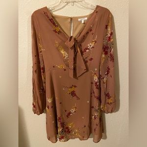 Maurice’s dress, size S. Tan/peach in color.